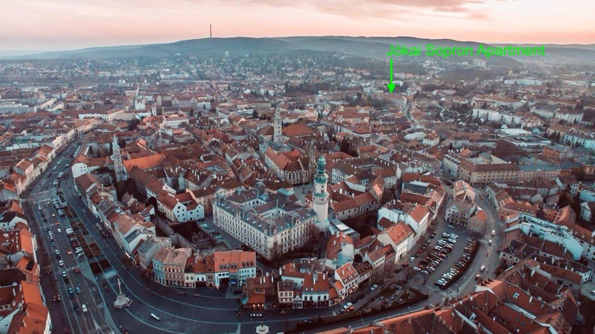 Jokai Sopron Apartment Екстер'єр фото